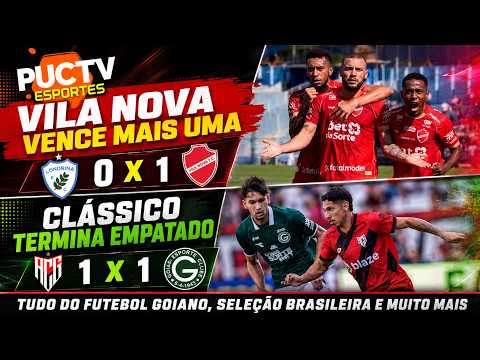 CLÁSSICO TERMINA EMPATADO / VILA É VICE LÍDER / BRASIL GOLEIA O PANAMÁ