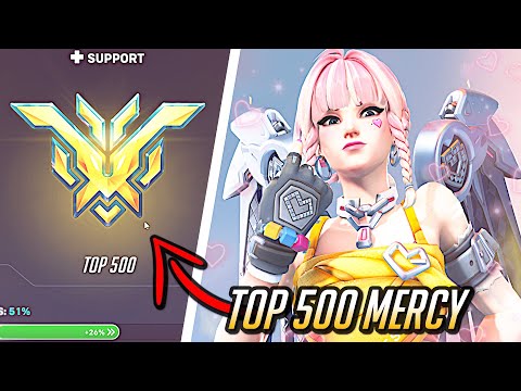 ⭐️ Mercy Top 500 Climb Solo Queue! ⭐️ Season 15 Mercy - Overwatch 2
