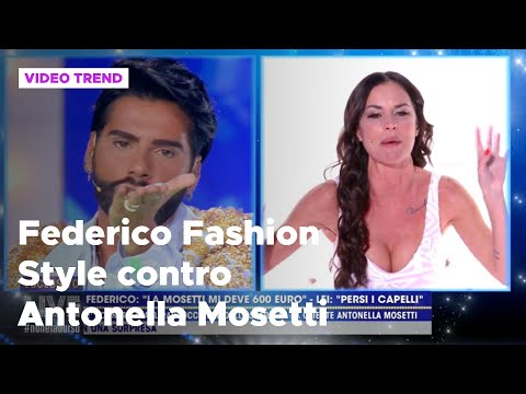 Federico Fashion Style, nuovo scontro con Antonella Mosetti