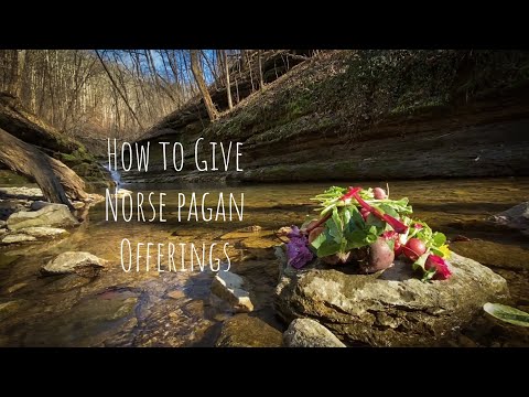 How to Give Offerings as a Norse Pagan