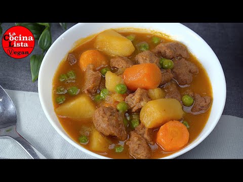 Riquísimo ESTOFADO VEGANO⎮Receta muy fácil!