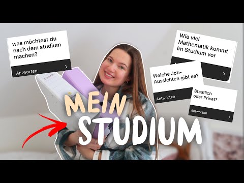 MEIN STUDIUM: (Wirtschafts)Psychologie - Anforderungen, Inhalte, Berufsaussichten // Q&A
