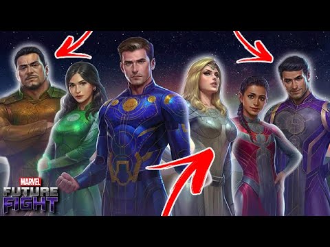 ETERNALS PART 2 SOON!! THENA KINGO GILGAMESH - Marvel Future Fight
