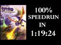 The Legend Of Spyro: Dawn Of The Dragon 100 Speedrun In