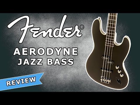 A Midrange Punch On The Nose! Fender Aerodyne Jazz Bass Review