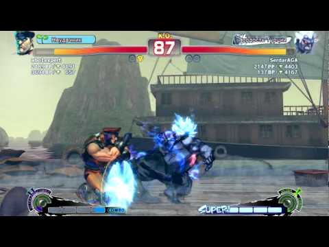 SSF4 AE abo1 [M.Bison] vs SedarAGA [Oni]
