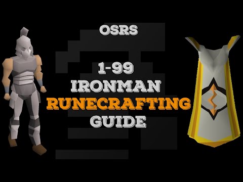 1-99 Fastest IRONMAN Runescrafting Guide (OSRS - P2P)