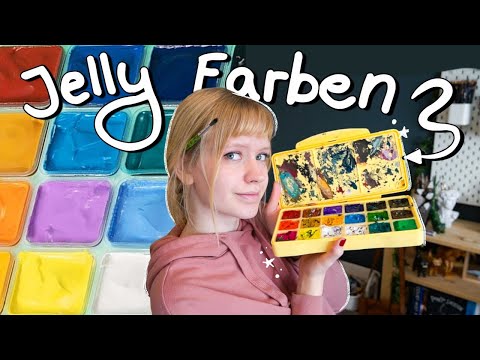 HIMI JELLY GOUACHE ist interessant... || Künstlerin testet die beliebten Farben || Review