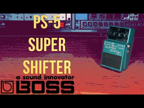 Boss PS-5 Super Shifter 1990 Grey Label RARE Mint Cond. image 3