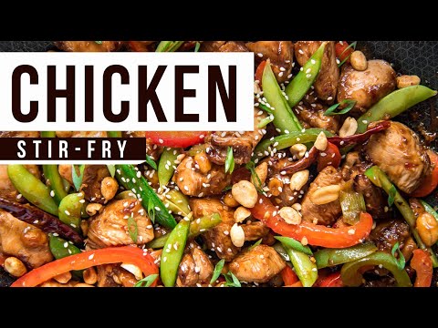 Chicken Stir Fry Recipe with Vegetables (Urdu Hindi) | Pakistani Chinese Food Recipes