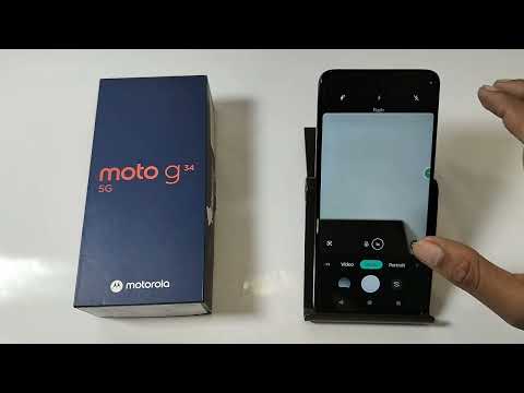 How to change camera watermark in Moto G34 5G || Moto me camera watermark Kaise badlen