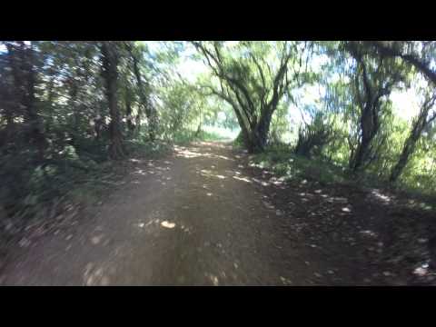 Circular Cycle Route Maidenhead to Eton Wick (11 miles) GoPro Time Lapse