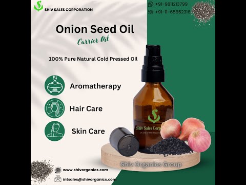 Organic Onion Seed Oil
