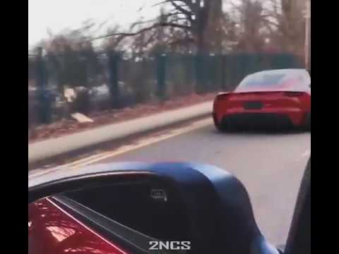 INSANE Tesla Roadster acceleration