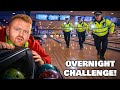 ALMOST CAUGHT Overnight Challenge In Bowling Alley
