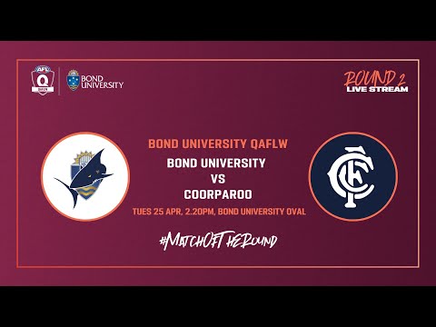 LIVE QAFLW ROUND 2 - Bond University v Coorparoo