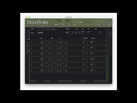 Woodman's Immaculate Maple Syrup Studio releases "WoodTroller 1.0" - Mac and iOS MPE keyboard and MI