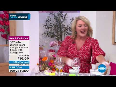 Sponge Yeah! Sponge Scrubber 8pack with Storage Box