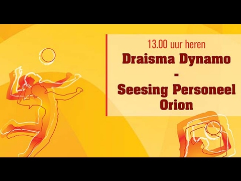 Bekerfinale 2017 Heren Draisma Dynamo - Seesing Personeel Orion