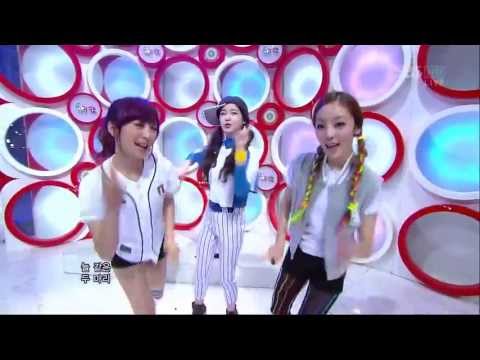 Nicole, Hara, IU dancing (Baechigi - Two Mari)