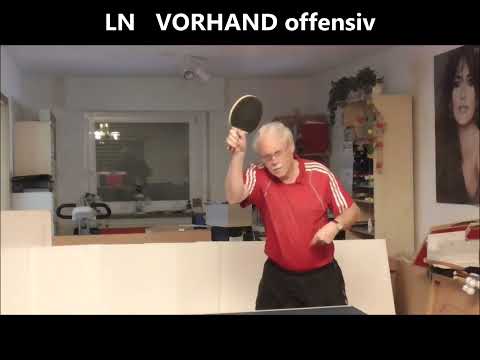 Lange NOPPEN-TRAINING VORHAND offensiv mit WOBBLER