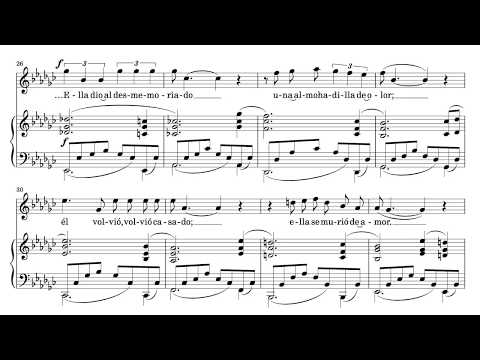 Víctor Carbajo - La Niña de Guatemala (Score-Video)