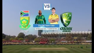 SA vs AUS 2nd ODI  David Warners 100 Broke Tendulk