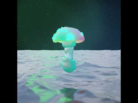 mushroom 3d animation relax