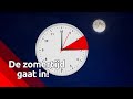 Dit weekend gaan we van winter- naar zomertijd