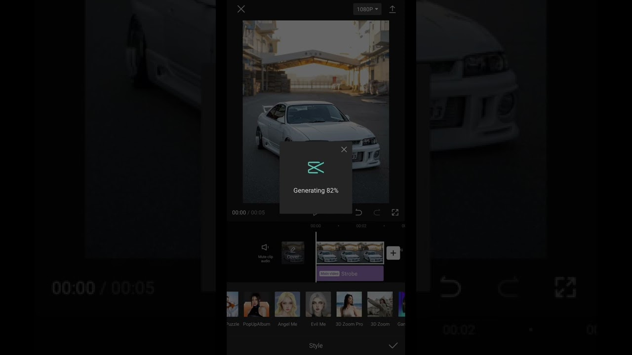 Capcut 3D zoom tutorial #capcut #jdm #gtr