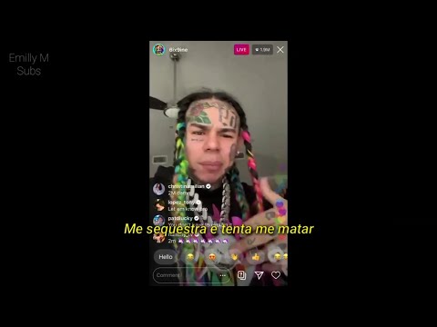 6ix9ine revela porque entregou todo mundo e pede desculpas | Instagram Live (LEGENDADO)