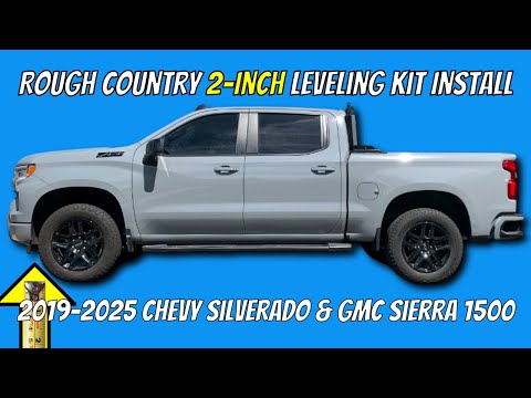 Rough Country 2-Inch Leveling Kit Install on 2019-2025 Chevy Silverado or GMC 1500 How-To Guide