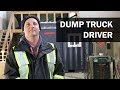 Job Talks - Dump Truck Driver - Sean Shares Insights about His Job