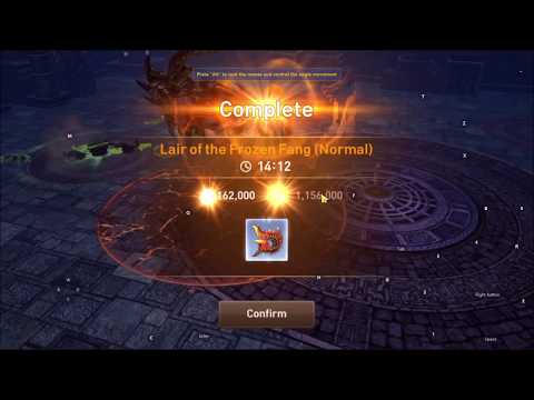Solo New Dungeon Lair of the Frozen Fang - Blade and Soul Revolution
