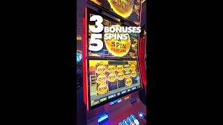I GOT 3 BONUS ROUNDS IN 5 SPINS BUT DID I WIN ANYTHING? #slotbonus #bonusround