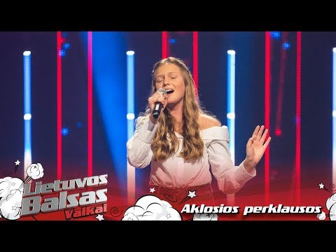 Kotryna Ciunytė - Tavo rankose | Aklosios perklausos | Lietuvos Balsas. Vaikai S2