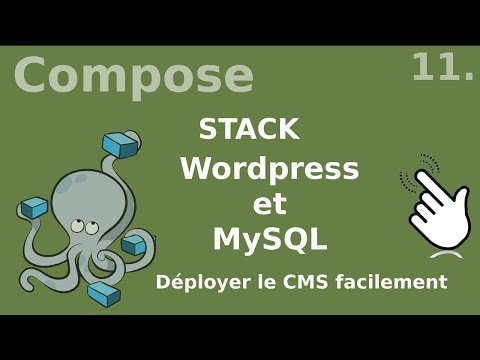 Docker compose 11 Stack wordpress et mysql