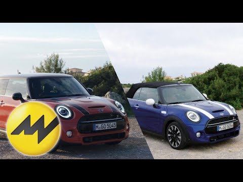 Mini Cooper S 3-Türer vs. Mini Cooper S Cabrio | Motorvision