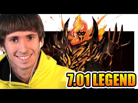 Dendi Dota 2 - 7.01 Shadow Fiend - LOOK Like a LEGEND