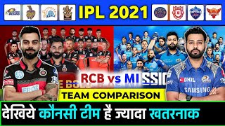 IPL 2021 - RCB vs MI Playing 11 Comparison | Mumbai Indians vs Royal Challengers Banglore