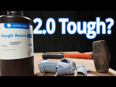Anycubic Tough Resin 2.0 | How Tough?