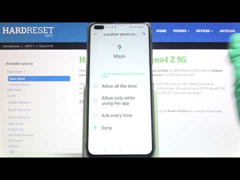 How to Manage Apps Permissions in OPPO Reno4 Z 5G– Set Up Apps Permissions