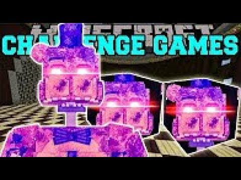 PopularMMOs Pat and Jen Minecraft  FUNTIME FOXY CHALLENGE GAMES   Lucky Block Mod   Modded Mini Game