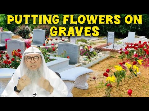 Can we put flowers 💐 on graves? #islam #graves #islamic #quran #allah #hijab #halal assim al hakeem