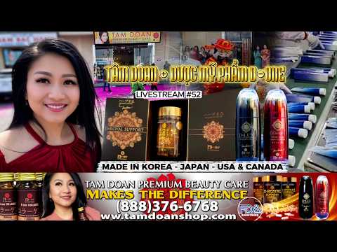 TÂM ĐOAN & MỸ PHẨM D-one | LIVESTREAM-ĐÓN TẾT#53 (888)376-6768