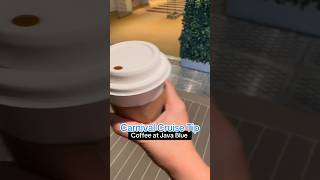 Carnival Cruise Tip for coffee at Java Blue #cruise #carnival #coffee
