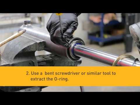How to disassemble a Hydraulic Cylinder