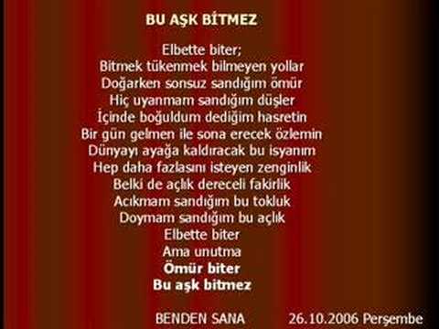 bu aşk bitmez