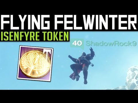 Destiny | FLYING FELWINTER! - How to open the Iron Temple Doors (Rise of Iron)