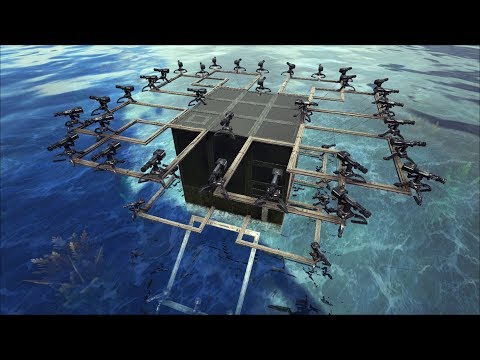 Ark Turret Boat & Dino Barge